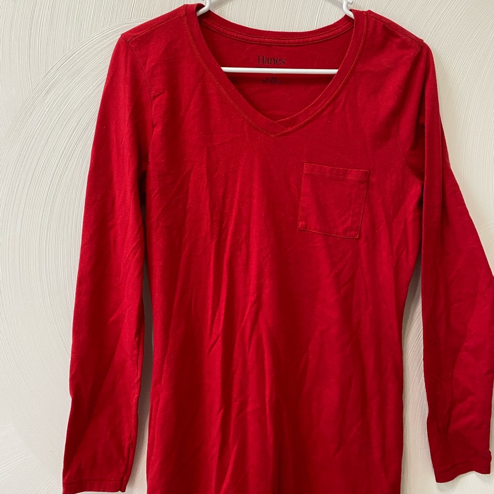 red shirt